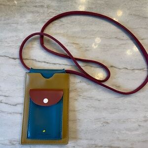 Multicolor Crossbody Phone Pouch